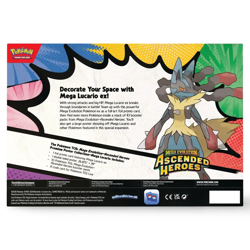 Pokemon Mega Evolution Ascended Heroes Premium Poster Collection Mega Lucario EN - Image 2