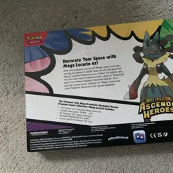 Pokemon TCG: Mega Evolution Ascended Heroes Premium Poster Collection Lucario - Image 3