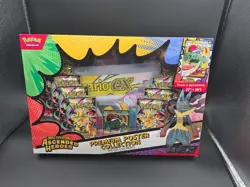 Pokemon Ascended Heroes Mega Evolution Lucario ex Premium Poster Collection - Image 1