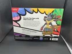 Pokemon Ascended Heroes Mega Evolution Lucario ex Premium Poster Collection - Image 2