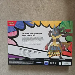 Pokemon TCG: Mega Evolution Ascended Heroes Premium Poster Collection Lucario - Image 2