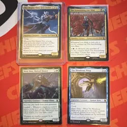 MTG Marvel MSH 4-Card Lot Legendary Creatures Thor/Ant-Man/Mole Man/Wasp - NM - Image 1