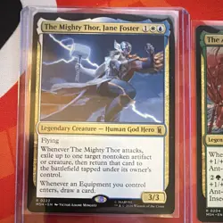 MTG Marvel MSH 4-Card Lot Legendary Creatures Thor/Ant-Man/Mole Man/Wasp - NM - Image 2
