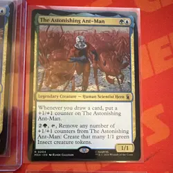 MTG Marvel MSH 4-Card Lot Legendary Creatures Thor/Ant-Man/Mole Man/Wasp - NM - Image 3