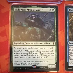 MTG Marvel MSH 4-Card Lot Legendary Creatures Thor/Ant-Man/Mole Man/Wasp - NM - Image 4