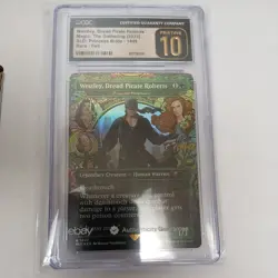 MTG FOIL BORDERLESS PRINCESS BRIDE Westley, Dread Pirate Roberts CGC PRISTINE 10 - Image 1