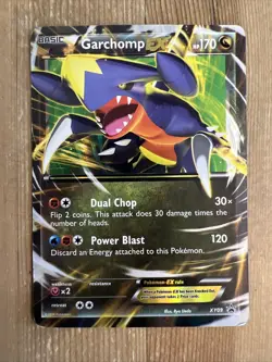 Garchomp EX - XY09 Pokemon Promo XY Ultra Rare Card MP - Image 1