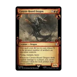 WotC Commander: Lord of the R Cavern-Hoard Dragon (Showcase Scrolls) (R) ( NM - Image 1