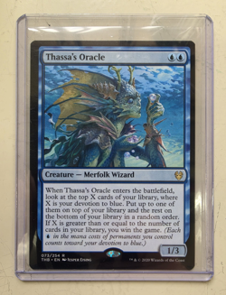 Magic: The Gathering Thassa's Oracle EN [THB - 073/254] Regular Rare Blue 2020 - Image 1