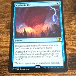 Wizards of the Coast Cyclonic Rift Commander 2014 104 Rare Regular English 2014 - Image 1