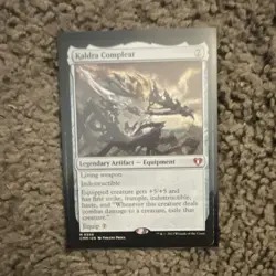 Wizards of the Coast Kaldra Compleat 999 Commander Masters Artifact Equip Mythic - Image 1