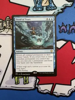 Flood of Tears x1 Mtg Crimson Vow Commander - Image 1