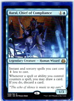 Baral, Chief of Compliance 28 R Aether Revolt MTG LP - Image 1