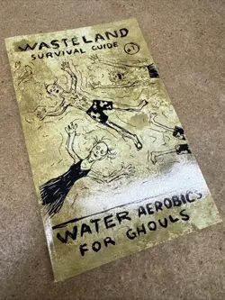 MagicCon Chicago 2024 Fallout Wasteland Survival Guide Blank Notebook MTG 5x8in. - Image 1