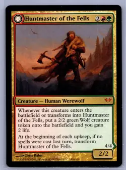 Huntmaster of the Fells M Dark Ascension 140 NM - MTG - Image 1