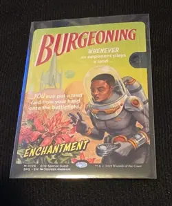 Burgeoning (Showcase) 126 Mythic Special Guests Magic: The Gathering Near Mint - Image 1