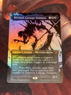 Drivnod, Carnage Dominus Phyrexia All Will Be One Nm Foil Borderless Showcase - Image 1