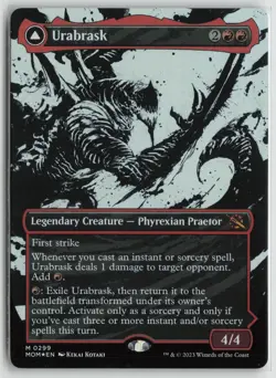 Urabrask (Showcase) LP Foil 299 March of the Machine MTG - Image 1