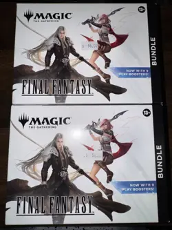 2x Magic The Gathering Final Fantasy Bundle Box LOT - New/Sealed - MTG - Image 1