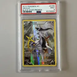 2015 Pokemon XY Arceus Black Star Promo PSA 9 Mint Card #XY83 - Image 1