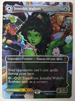 Jennifer Walters - FOIL Borderless Mythic - MTG Marvel Super Heroes - 0328 NM - Image 1