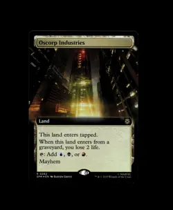 Oscorp Industries (Extended Art) Marvel's Spider-Man Foil - Image 1
