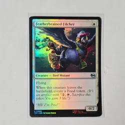 Featherbrained Filcher 0006 Teenage Mutant Ninja Turtles MTG Foil NM - Image 1