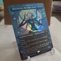 Foil Mm'menon, the Right Hand (Borderless) - 290 - NM - Edge of Eternities - Image 1