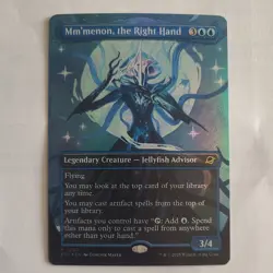 Foil Mm'menon, the Right Hand (Borderless) - 290 - NM - Edge of Eternities - Image 2