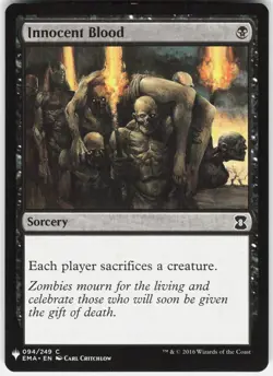 Innocent Blood 94 Common The List Reprints Magic: The Gathering Near Mint - Image 1