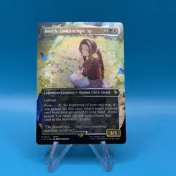 Aerith, Last Ancient (Borderless) (Chocobo Track Foil) Commander: Final Fantasy - Image 1