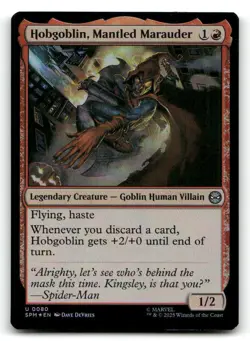 Hobgoblin, Mantled Marauder Foil LP Marvel's Spider-Man MTG-A25-35 - Image 1