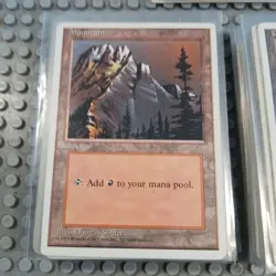 mtg 4th edition Basic Lands X159 LP-MP Lot Sleeved Vintage - Image 2