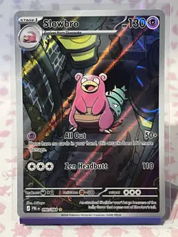 Pokemon TCG: Slowbro Holo Illustration Rare - Pitch Black #090/084 NM Pack Fresh - Image 1