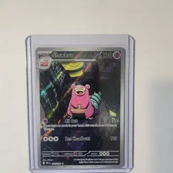 Pokemon TCG Slowbro 090/084 Me05: Pitch Black Holo Illustration Rare MINT/NM - Image 1