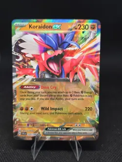 Pokemon Koraidon ex 125/198 SVI Scarlet & Violet NM - Image 1