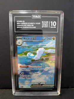 Pokemon TCG - Altaria EX SIR 253/182 - Paradox Rift - S SCORE 956 - TAG 10 - Image 3