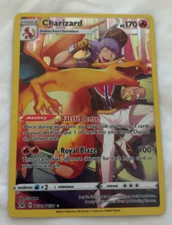 Charizard 2022 Pokemon Sword & Shield Lost Origin #TG03/TG30 Trainer Gallery - Image 1