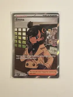Emma 107/086 Pokemon Card Chaos Rising Trainer Card - Image 1