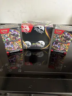 Pokemon Pitch Black Bundle - X1 Booster Box + X2 Booster Bundles - All Sealed - Image 1