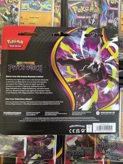 Pokemon TCG - 5x PitchBlack ME Triple Blister Pack - All New & Sealed - In Hand - Image 4