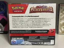 Pokemon TCG Scarlet & Violet Paldea Evolved Booster Box SEALED WITH ACRYLIC - Image 3