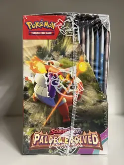 Pokemon TCG Scarlet & Violet Paldea Evolved Booster Box SEALED WITH ACRYLIC - Image 4