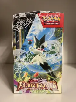 Pokemon TCG Scarlet & Violet Paldea Evolved Booster Box SEALED WITH ACRYLIC - Image 5