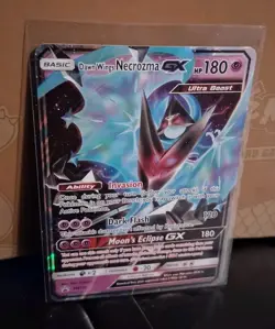 Dawn Wings Necrozma SM101 NM Full Art Promo Rare Pokemon Card - Image 1