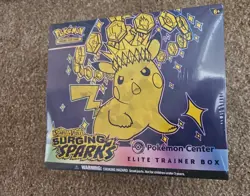 Pokemon TCG: Surging Sparks Pokemon Center ETB - Elite Trainer Box New & Sealed - Image 1