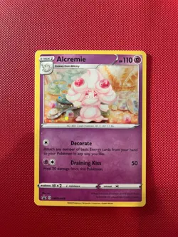 Alcremie SWSH058 Holo Promo Sword & Shield Promo Pokemon Near Mint - Image 1