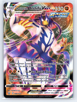 Rapid Strike Urshifu VMAX 088/163 Holo VMAX Rare Battle Styles Pokemon Near Mint - Image 1