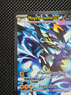 Mega Zeraora ex 114/084 SIR Pokemon Pitch Black - NM - Image 2