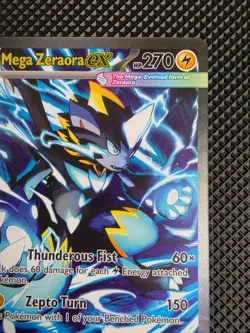 Mega Zeraora ex 114/084 SIR Pokemon Pitch Black - NM - Image 3